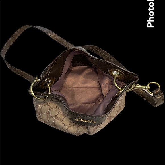 Coach Ashley Metallic Bag - Picture 3 of 7